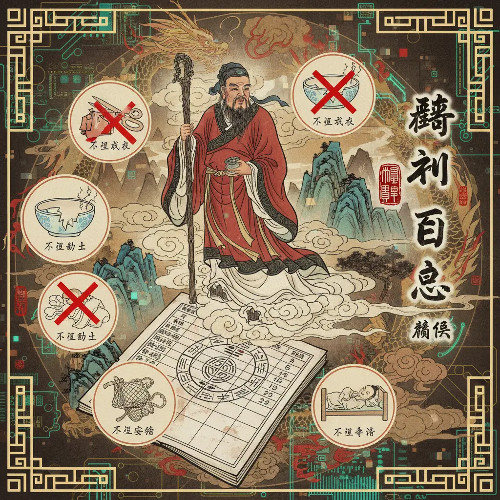 農民曆 - 彭祖百忌