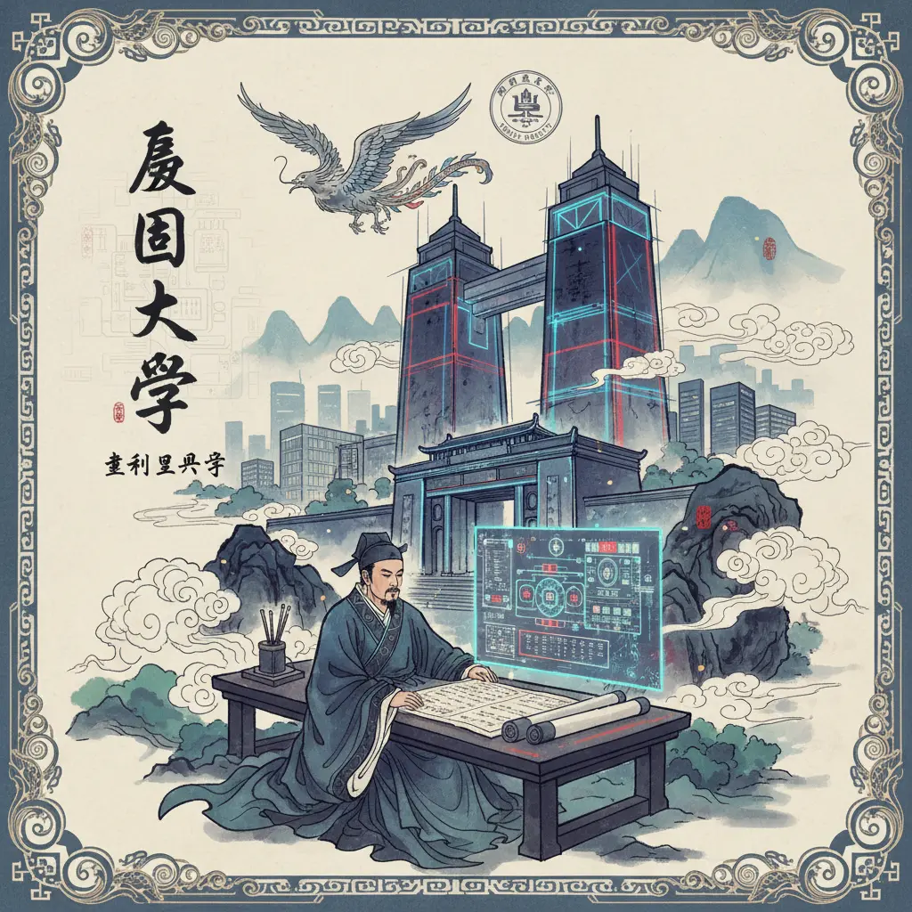 韋千里八字 - 復旦大學