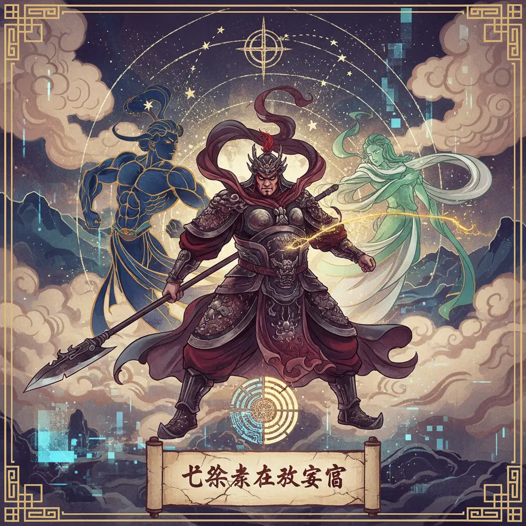 夫妻宮 - 七殺星