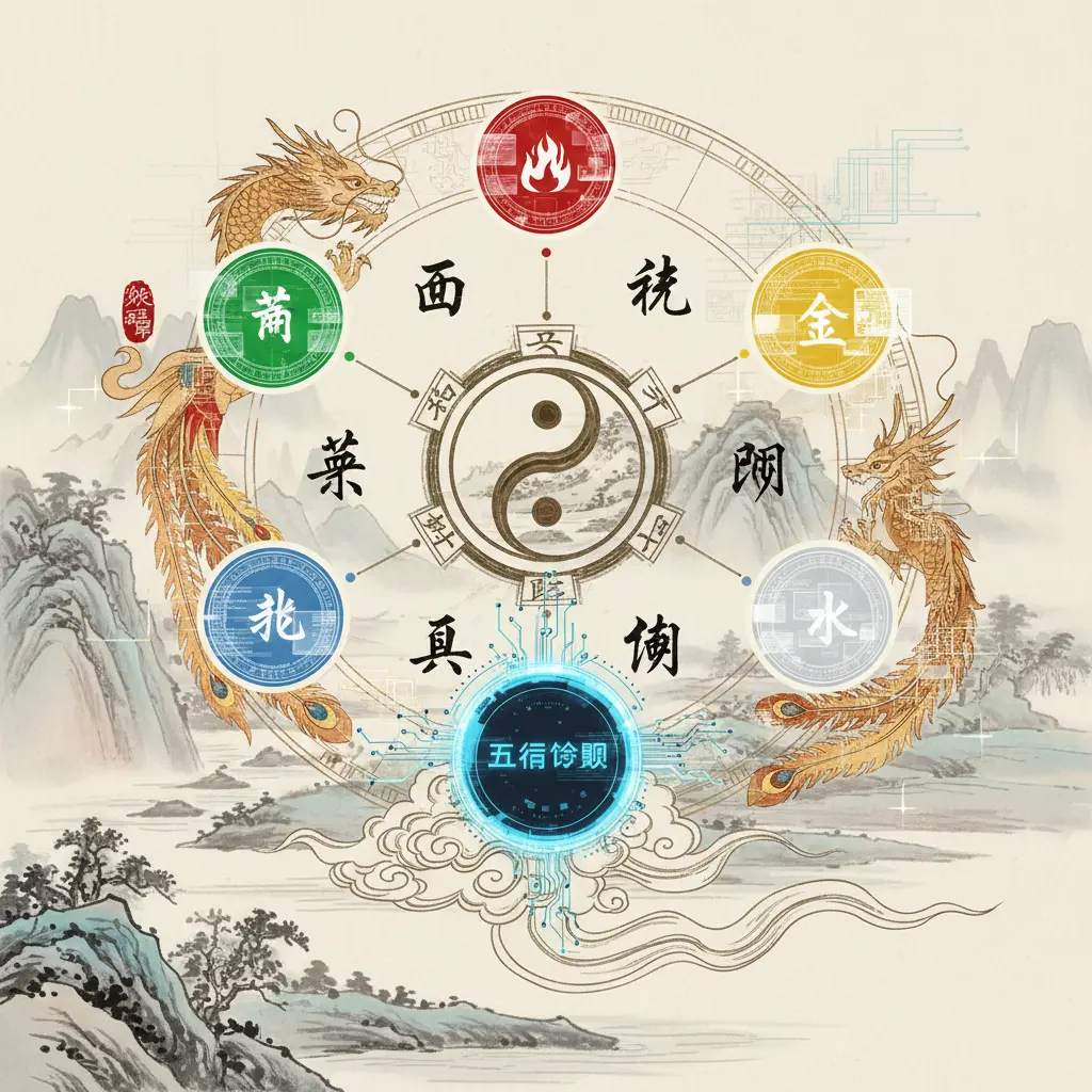 五行查詢 - 八字五行