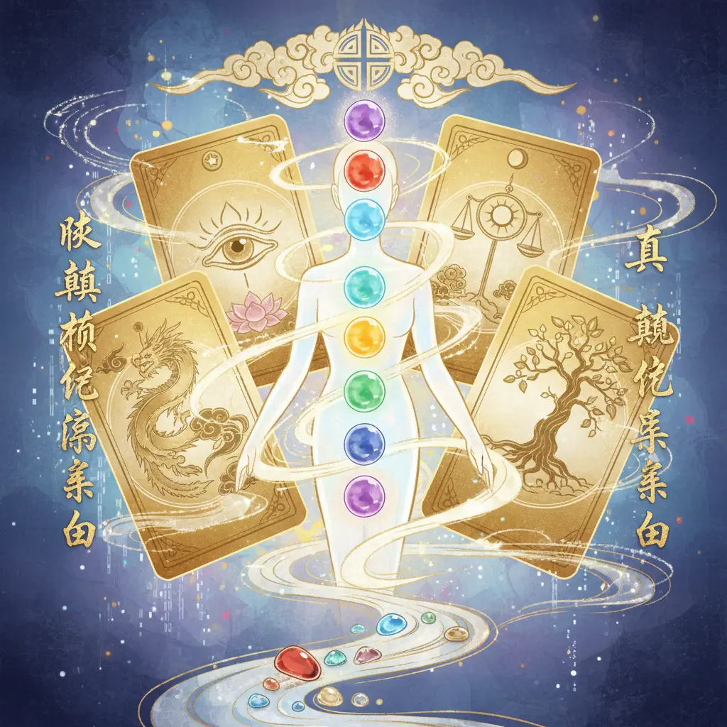 直覺塔羅 - 脈輪療愈水晶