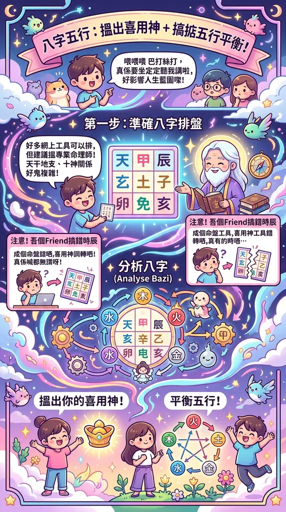 點樣透過八字五行分析，搵出你嘅喜用神同五行平衡？