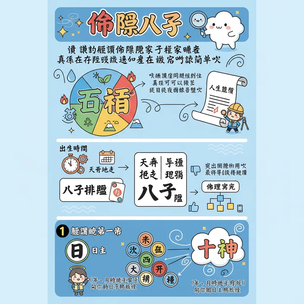 解讀命盤八字：點樣透過五行分析人生藍圖
