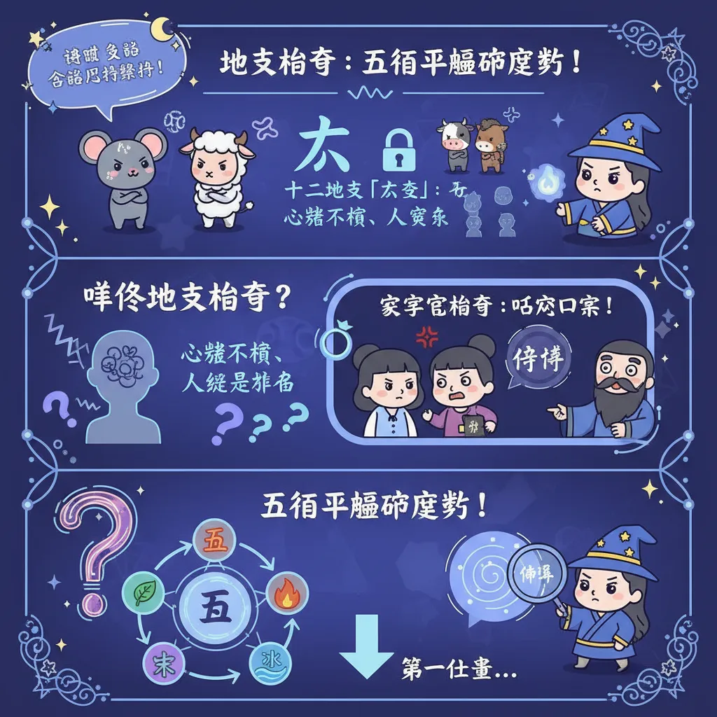 點樣透過八字分析破解地支相害嘅五行平衡？