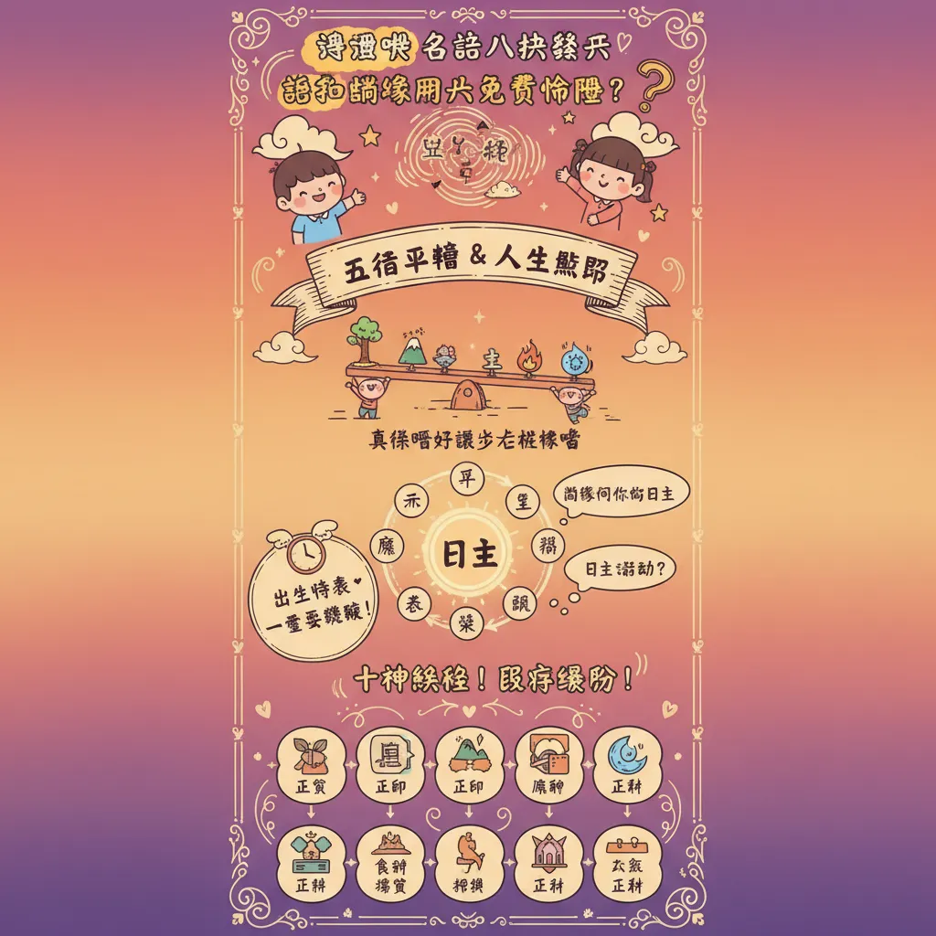 點樣透過八字免費命盤分析五行平衡同人生藍圖？