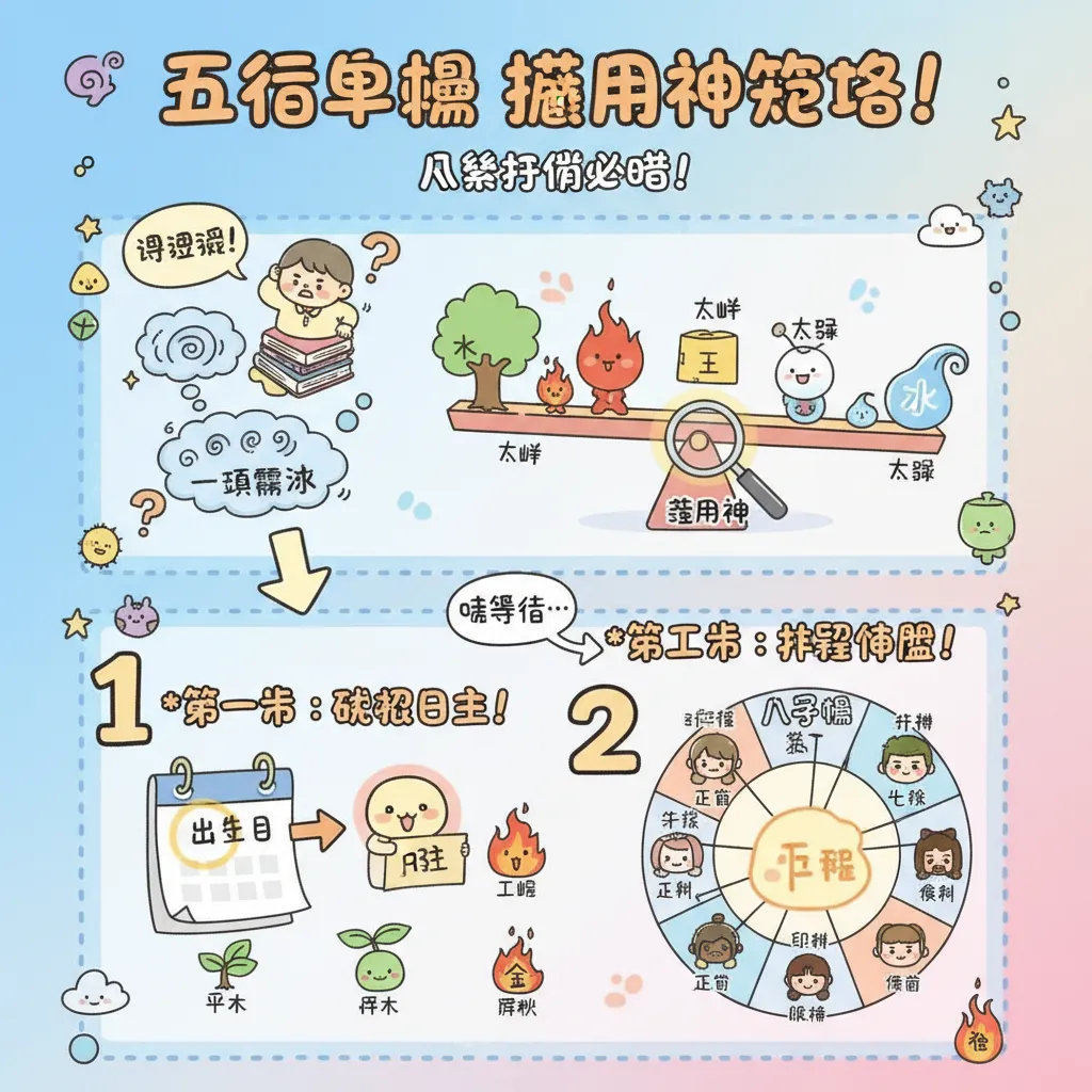 點樣透過五行平衡精準取用神？八字分析入門教學