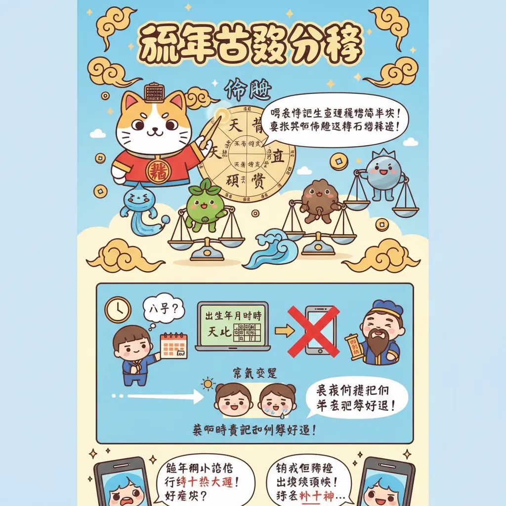 點樣透過八字命理分析流年吉凶，掌握五行平衡關鍵？