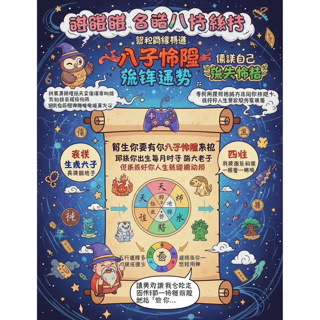 點樣透過八字命盤解析你嘅流年運勢同命格？