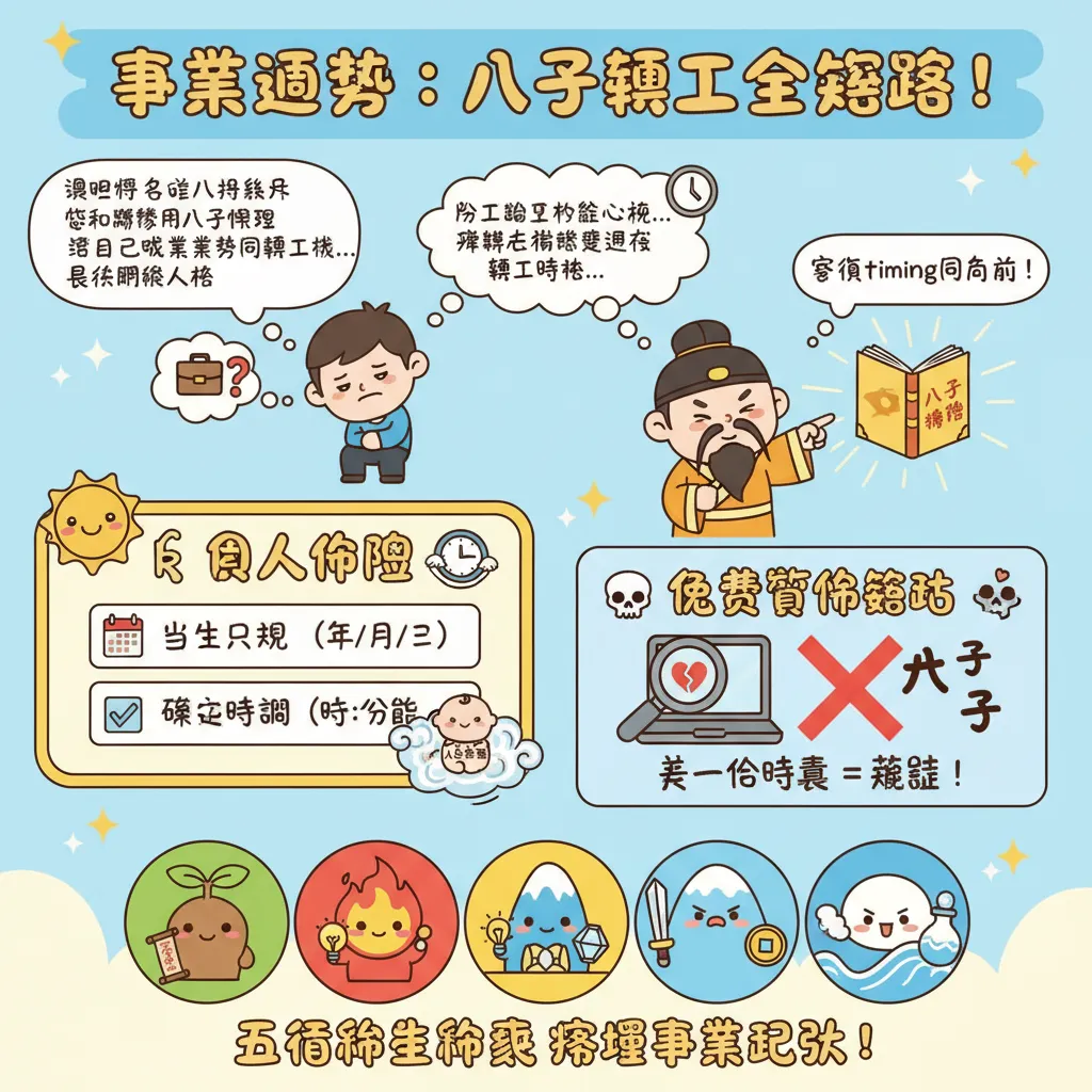 點樣透過八字命理睇清你嘅事業運勢同轉工時機？