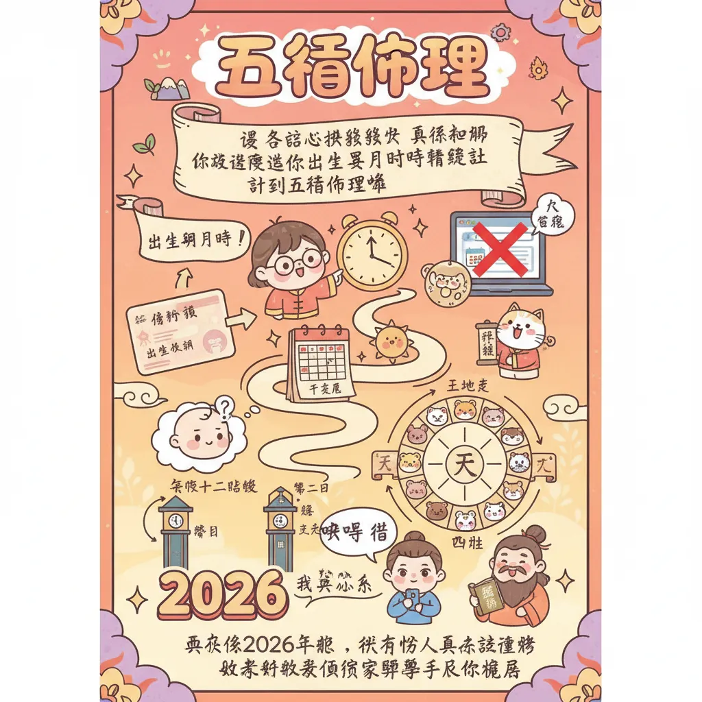 點樣透過出生年月日時精準測算五行命理？