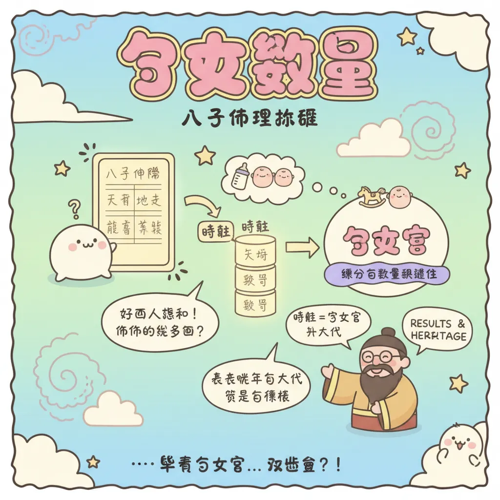 從八字命盤睇子女數量：點樣透過子女宮推算？
