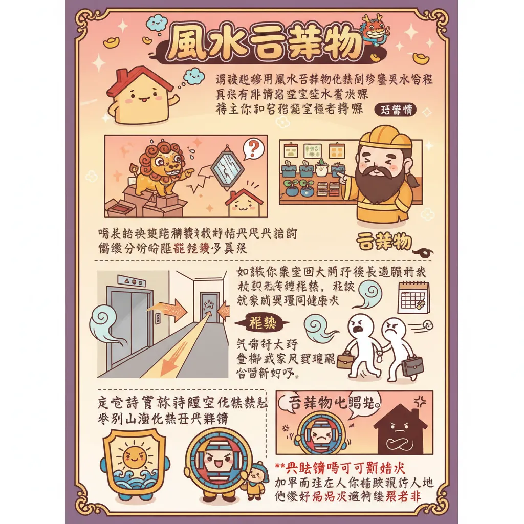 點樣運用風水吉祥物化煞，改善居家風水格局？