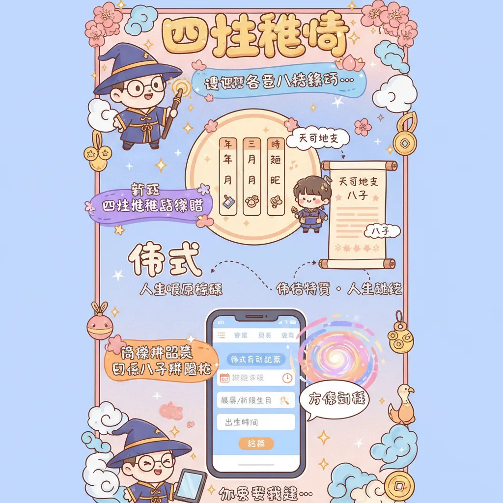 四柱推命點樣睇？五行分析與八字排盤教學