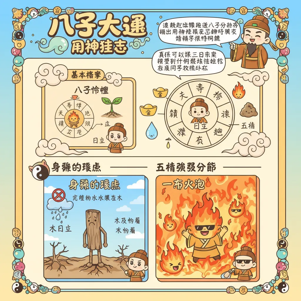 點樣透過八字分析找出用神喜忌，實現五行平衡？