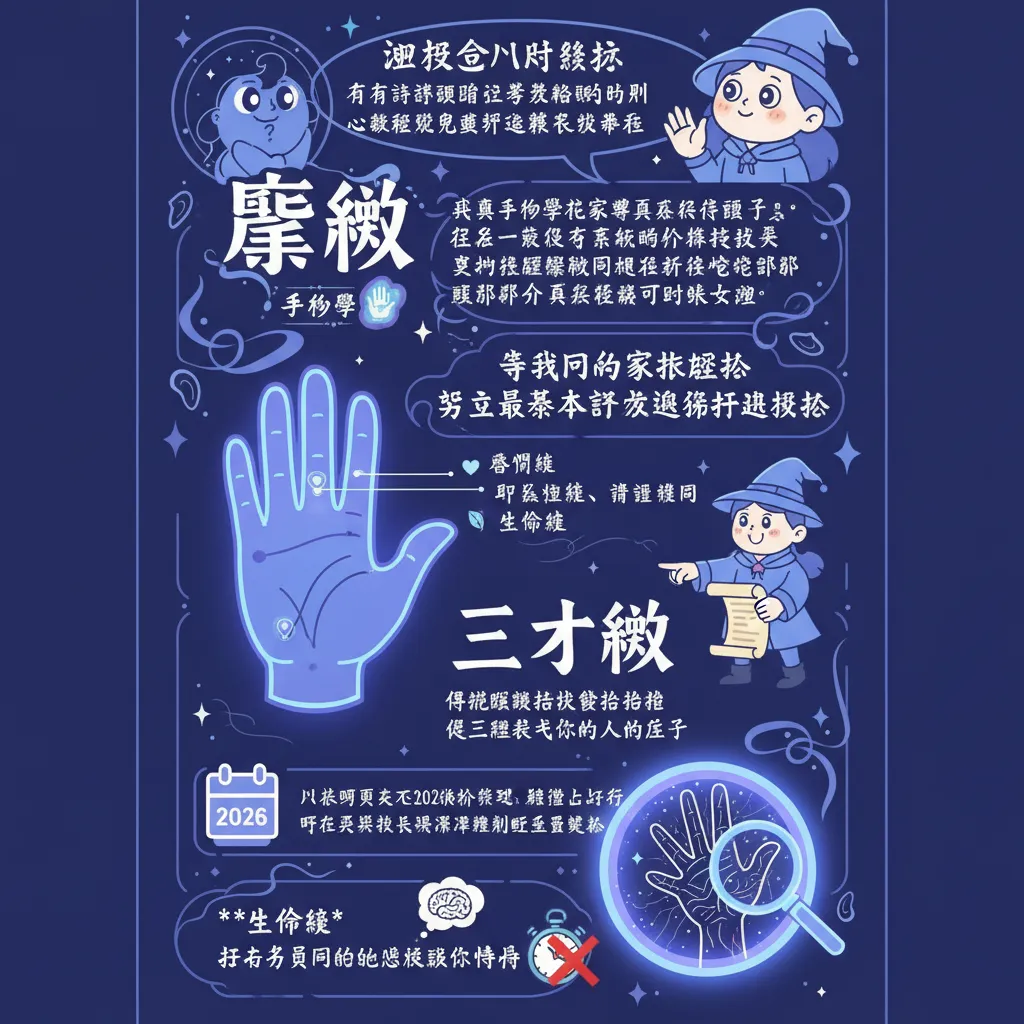 手相學中的掌紋解碼與性格分析技巧