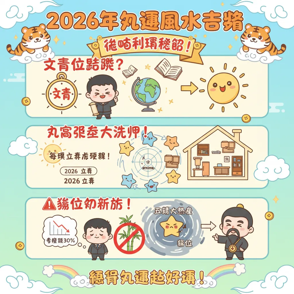 掌握2026九運風水吉兇，點樣佈局文昌位催旺財運？