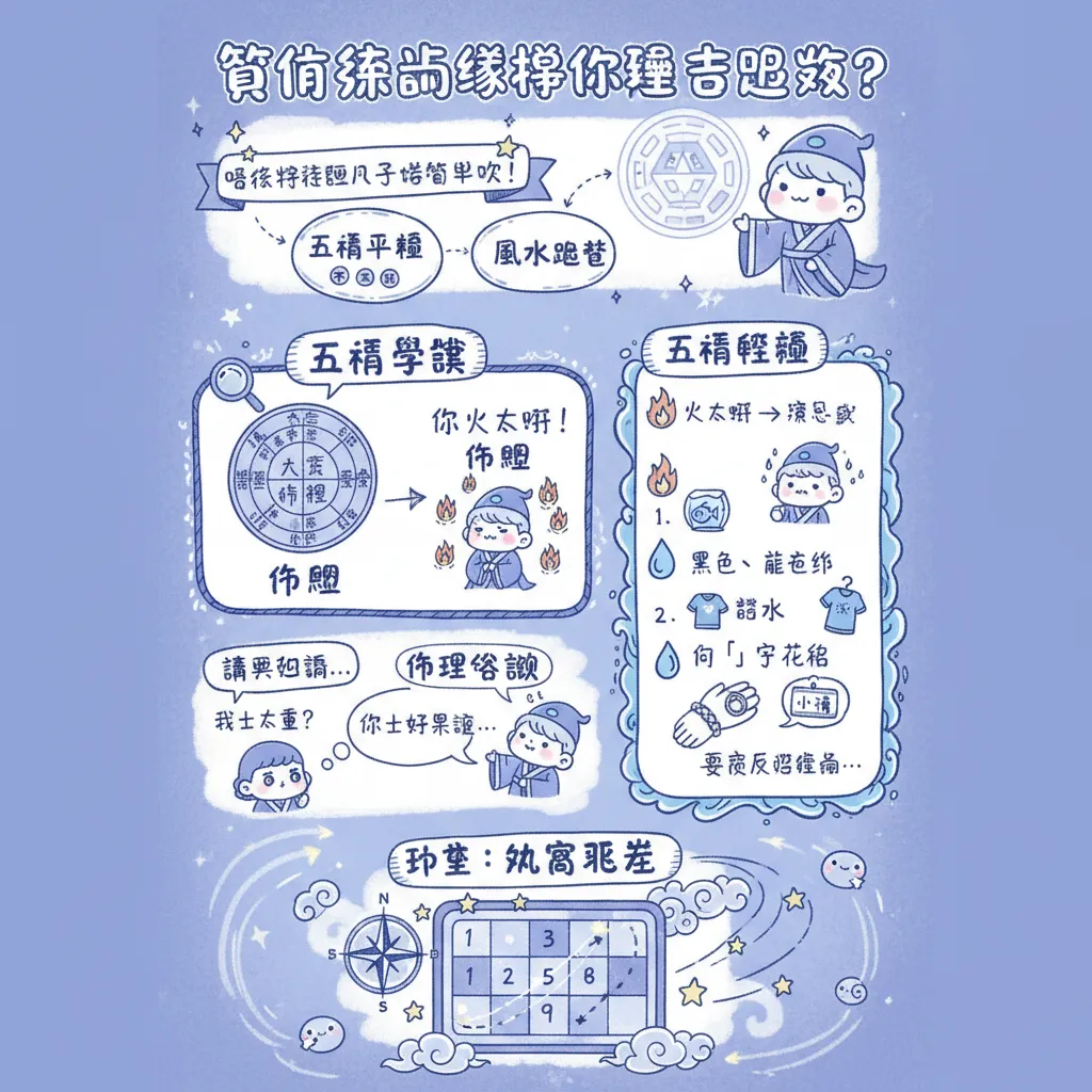 算命師點樣運用五行平衡與風水幫你趨吉避兇
