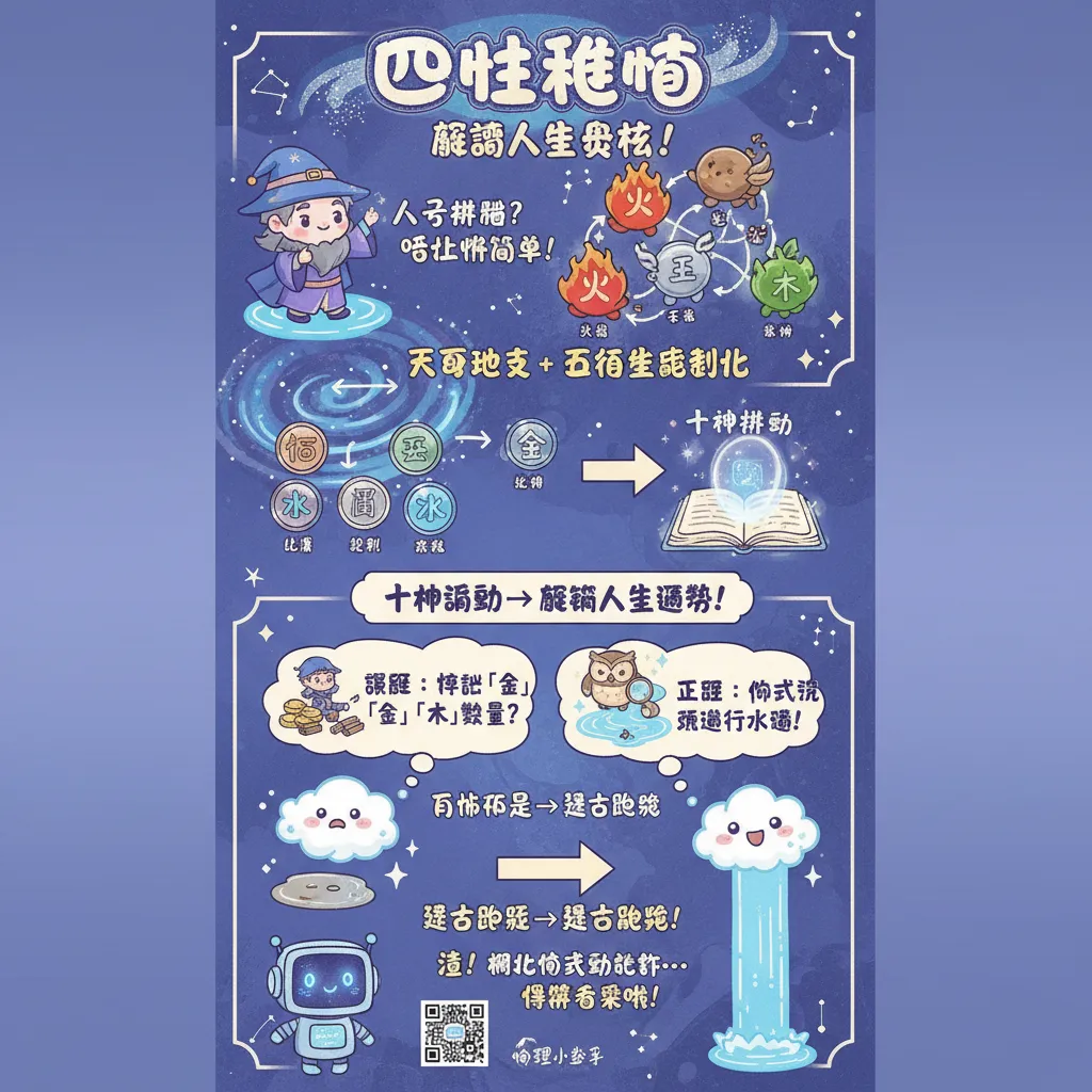 透過四柱推命解構人生運勢，助你趨吉避兇