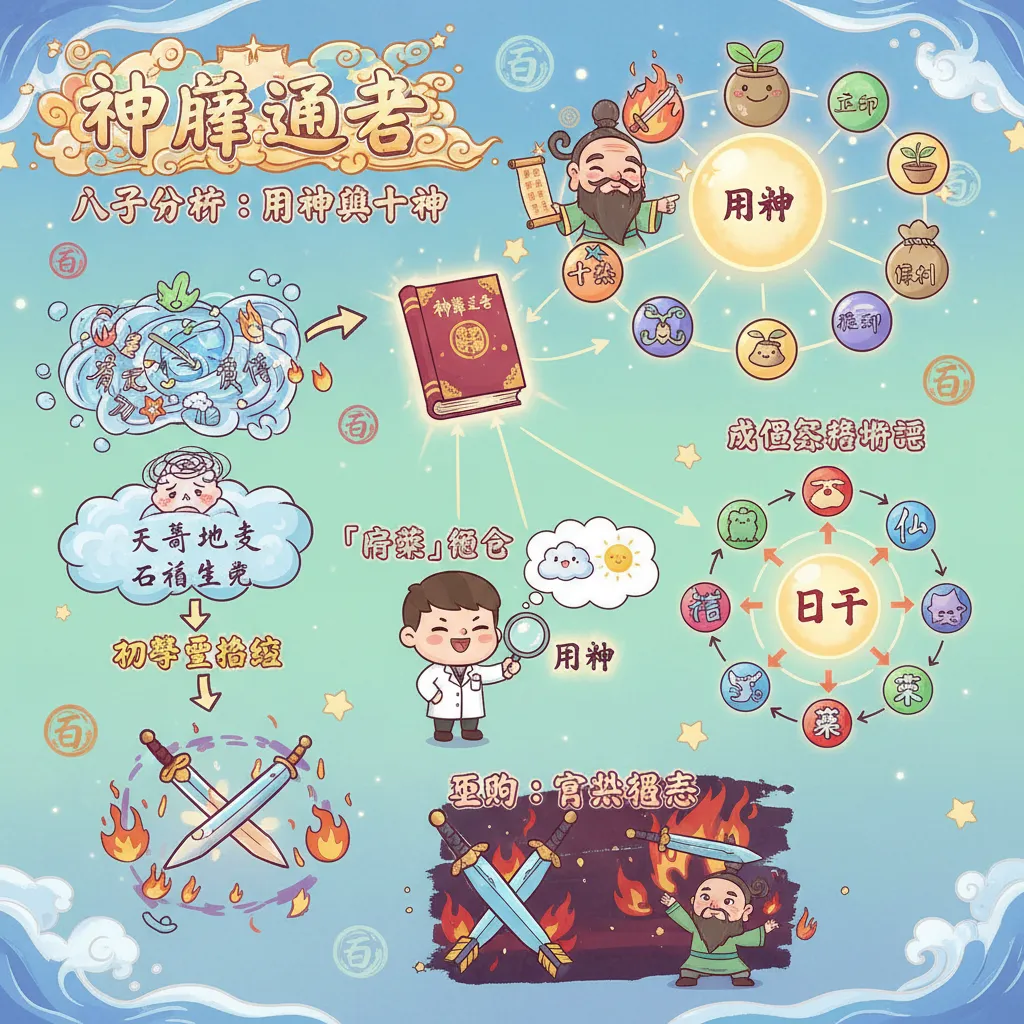 從神峯通考睇命理古籍：如何精準判斷用神與十神