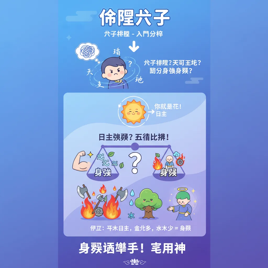 八字排盤教學：點樣睇日主格局同大運走勢