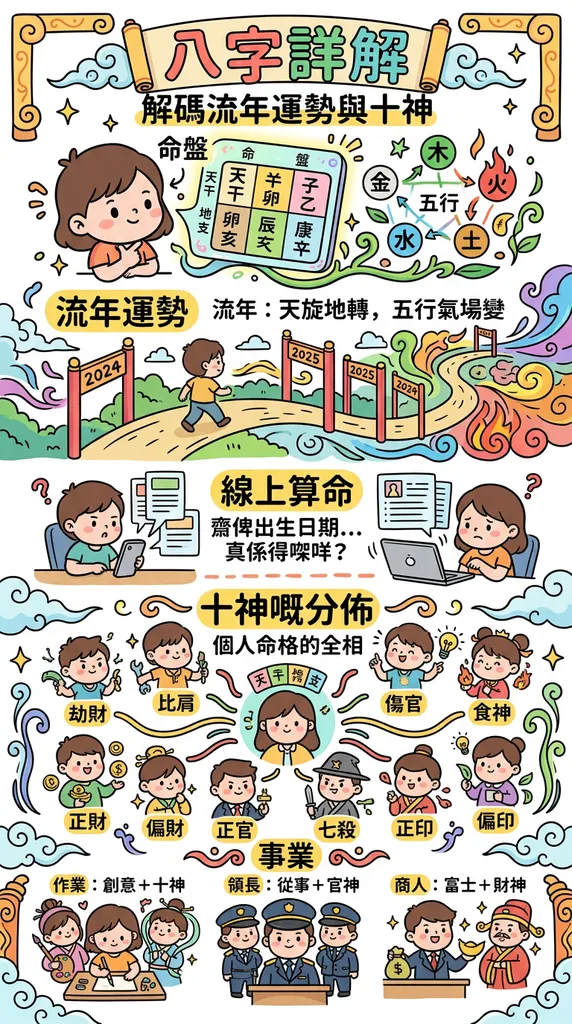 透過八字詳解掌握流年運勢與命理諮詢關鍵