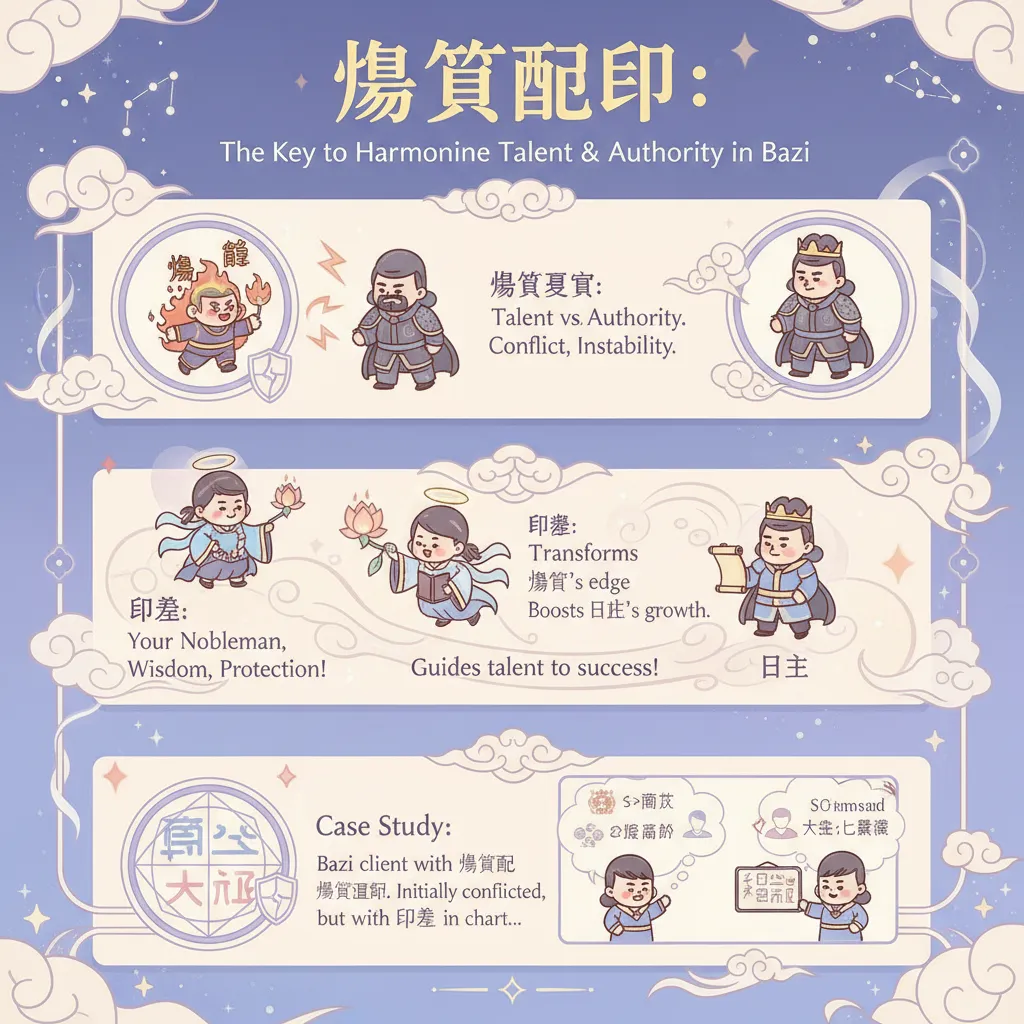 傷官配印格局解析：點樣運用印星化解傷官見官？