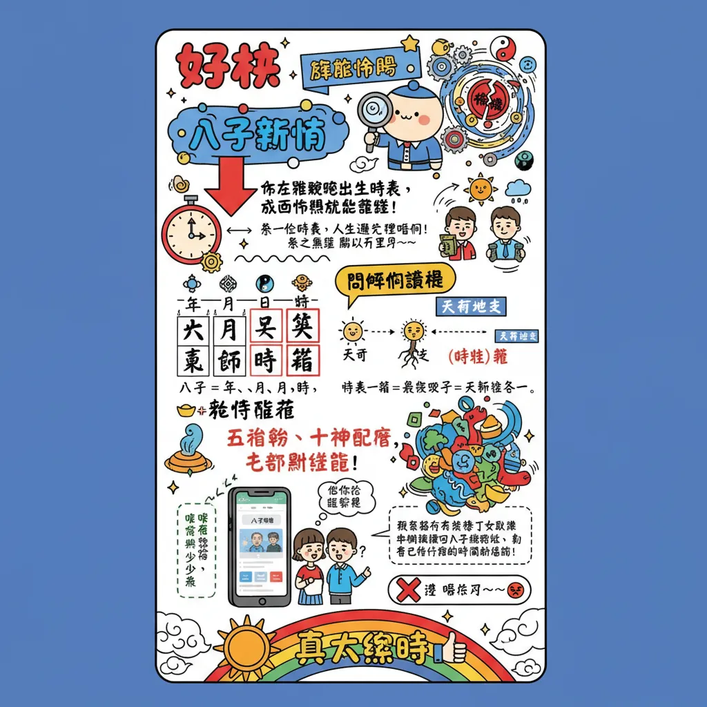 專業八字算命指南：點樣透過出生時辰解構命盤
