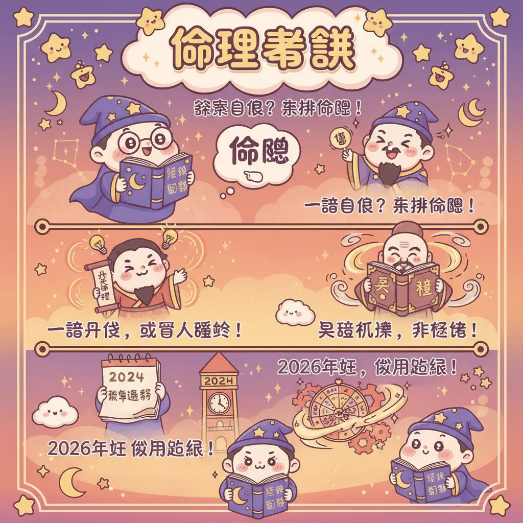 從命理書籍探索自我：深入紫微鬥數與命局推演，掌握2026流年運勢