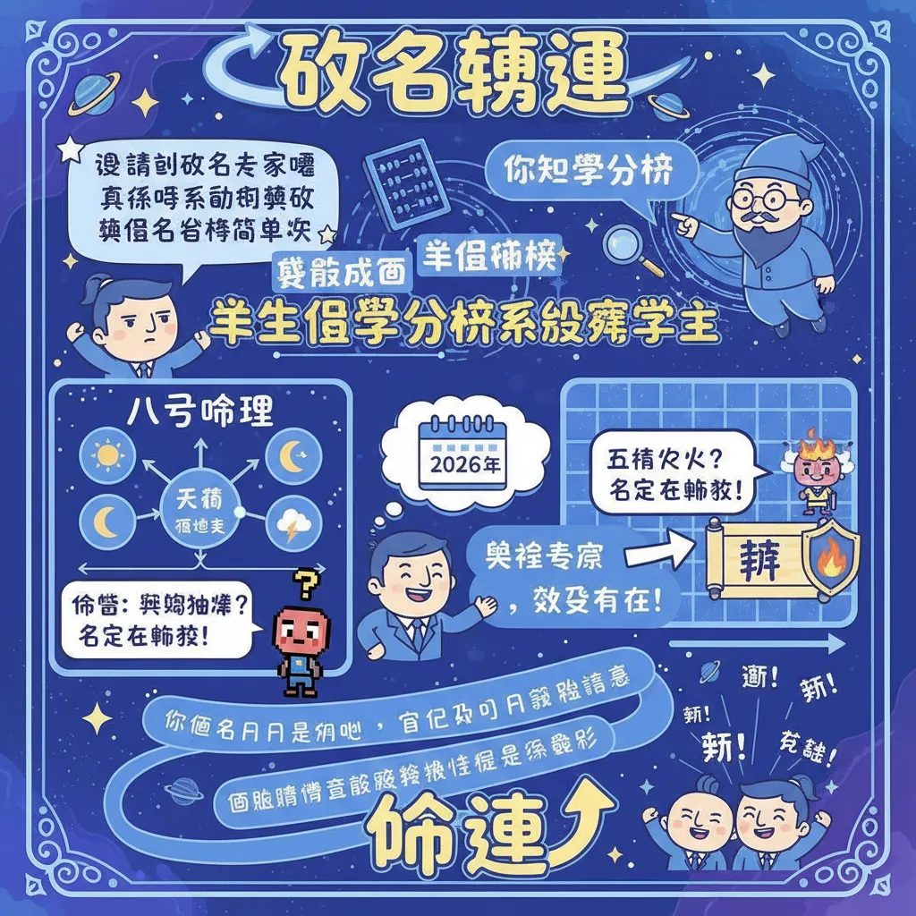 姓名學分析關鍵：點樣透過改名契改變個人運勢