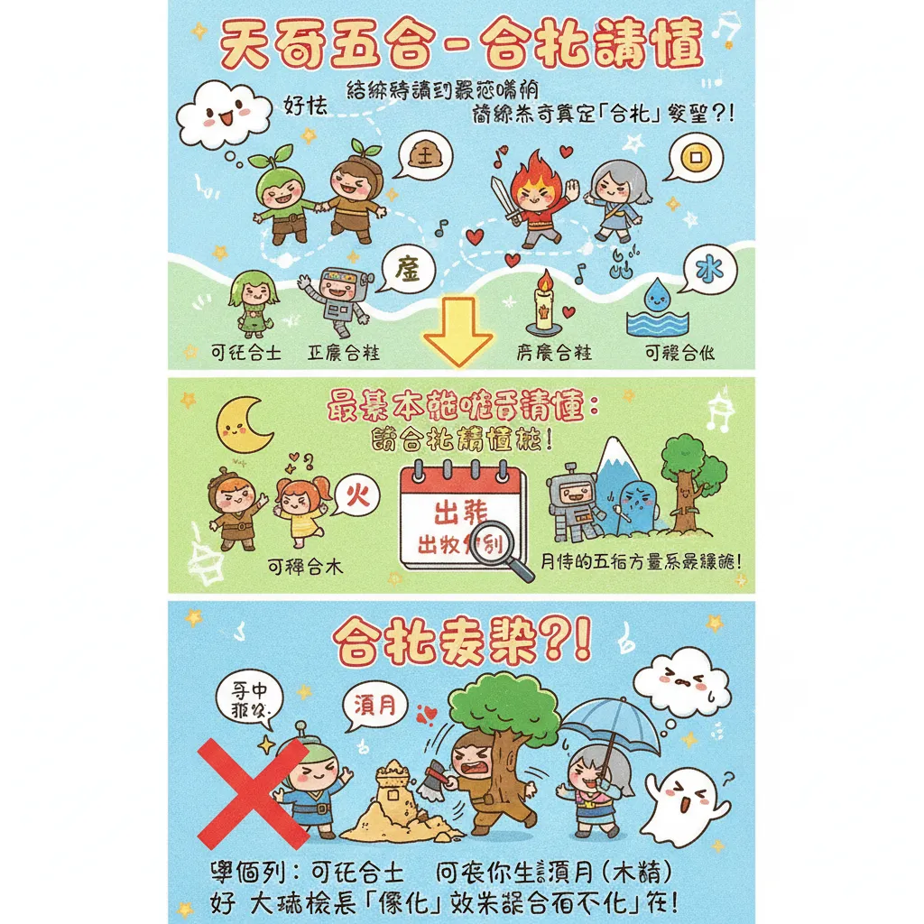 深入拆解天干五合嘅合化條件與八字運勢