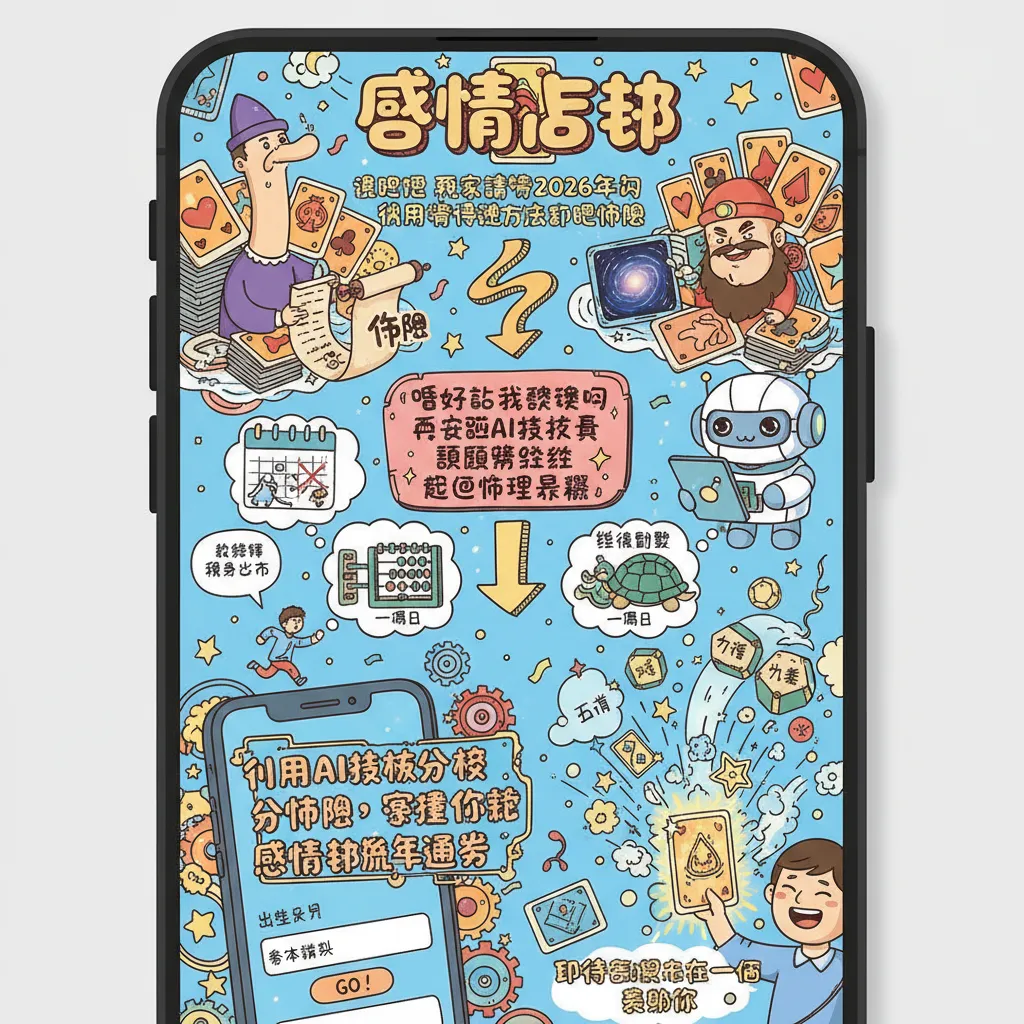 利用AI技術分析命盤，掌握你嘅感情占卜流年運勢