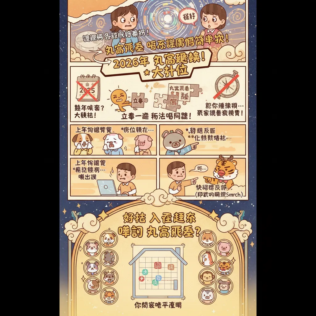 九宮飛星睇風水吉兇：點樣化解兇位煞氣兼催旺桃花位？