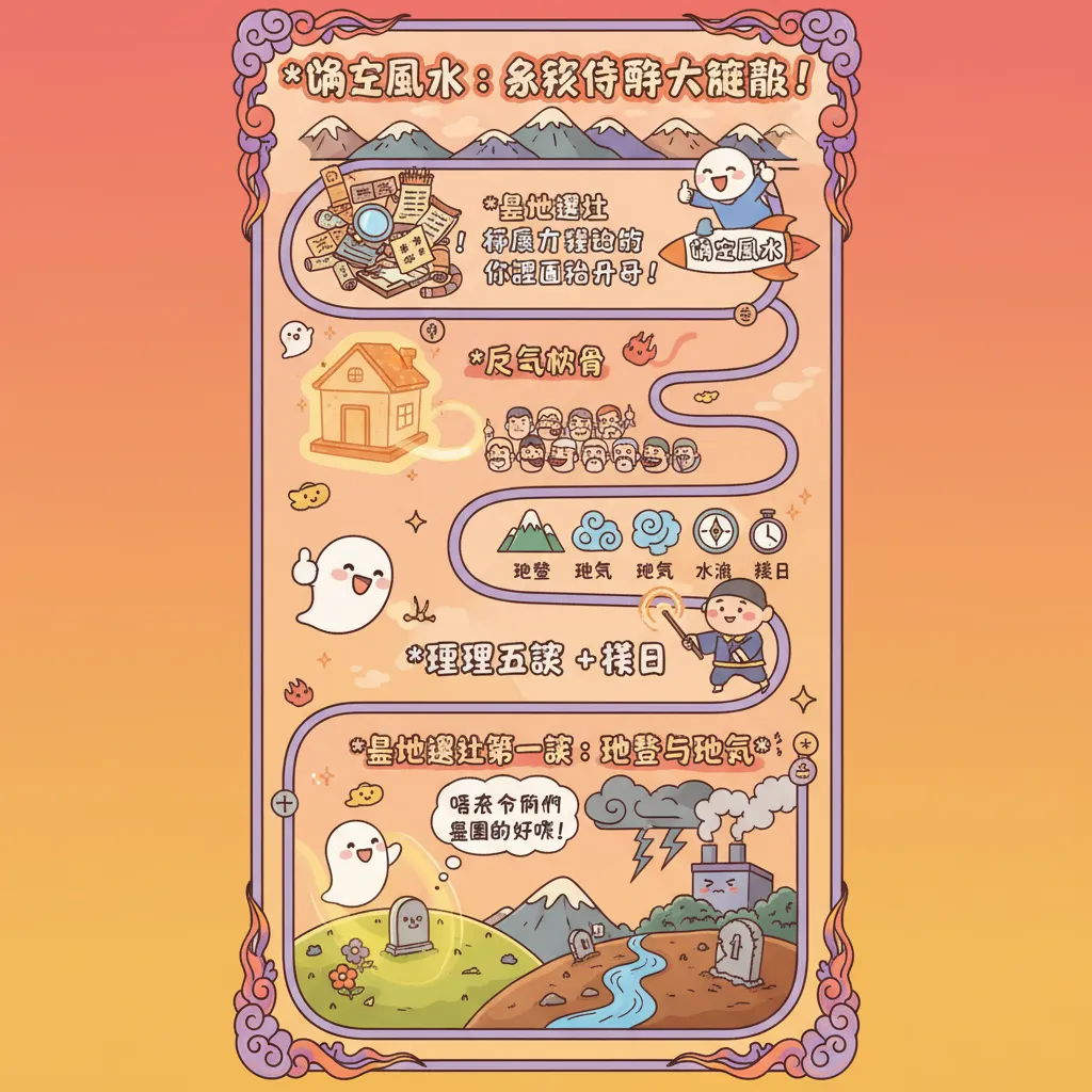 墓地選址必睇：點樣運用地理五訣同擇日改善後代命理？