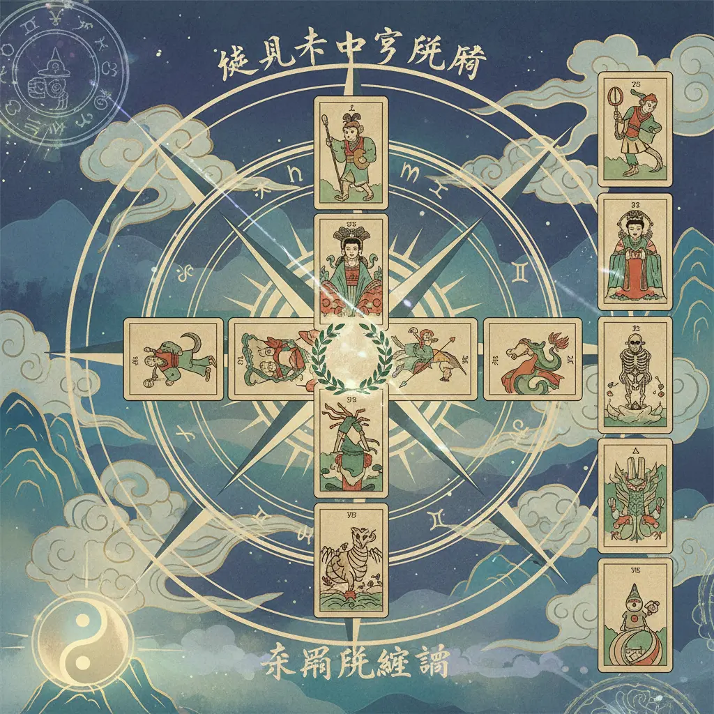 塔羅牌解讀 - 凱爾特十字牌陣